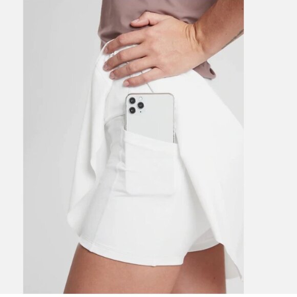 Athleta Ace Tennis Skort 15.5" Tennis Prep Skirt Pickleball Active Racquet Sport - Picture 2 of 16